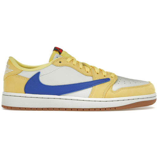 Jordan 1 Low Travis Scott Canary - Mens