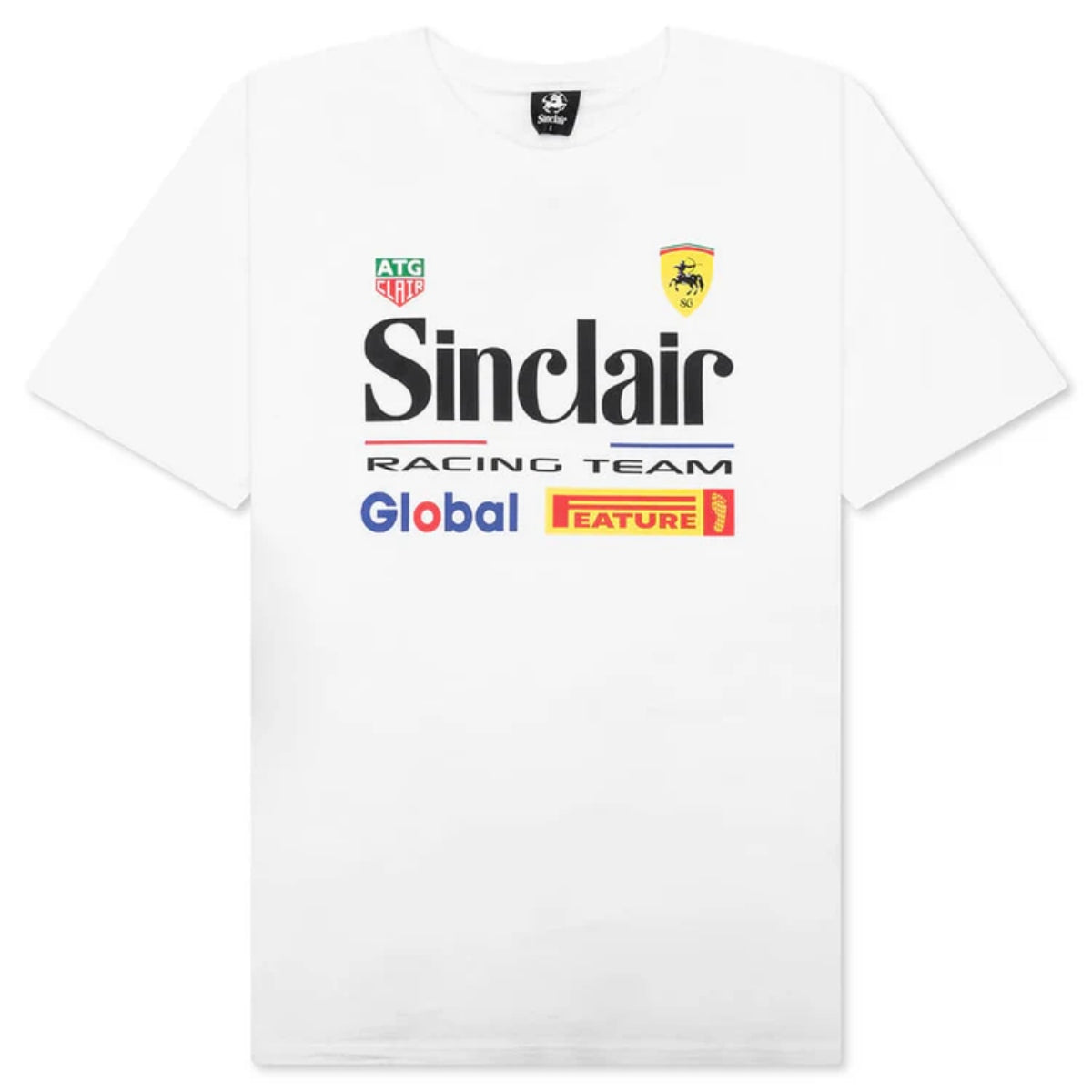 Sinclair Pit Crew Tee White - Mens
