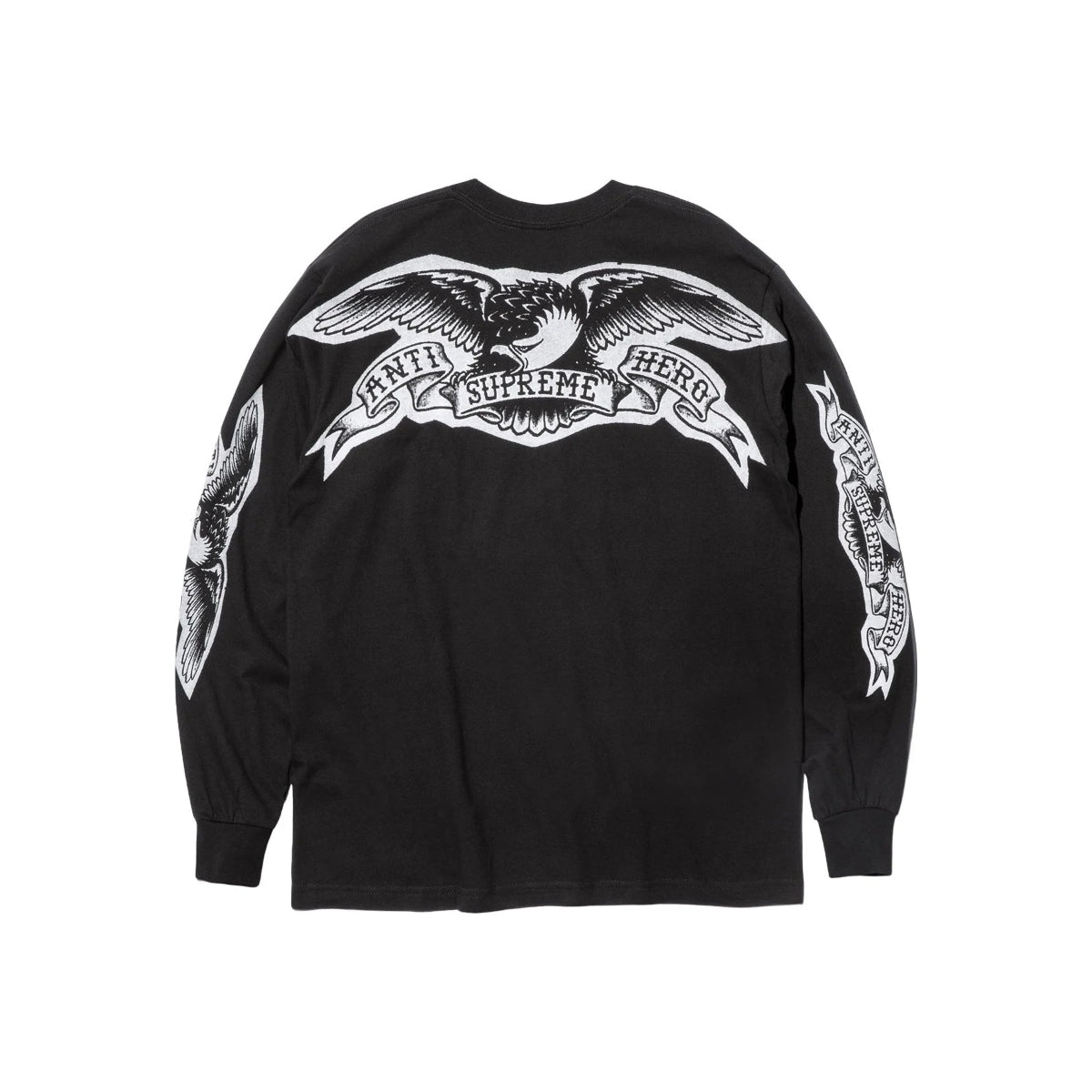 Supreme ANTIHERO Eagle L/S Tee Black - Mens