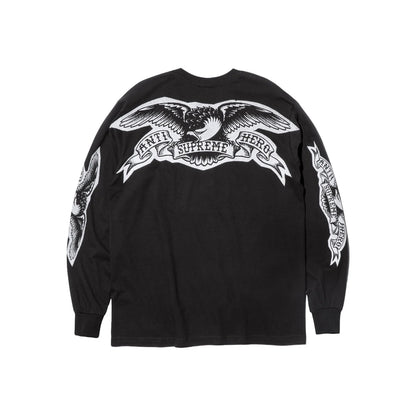 Supreme ANTIHERO Eagle L/S Tee Black - Mens