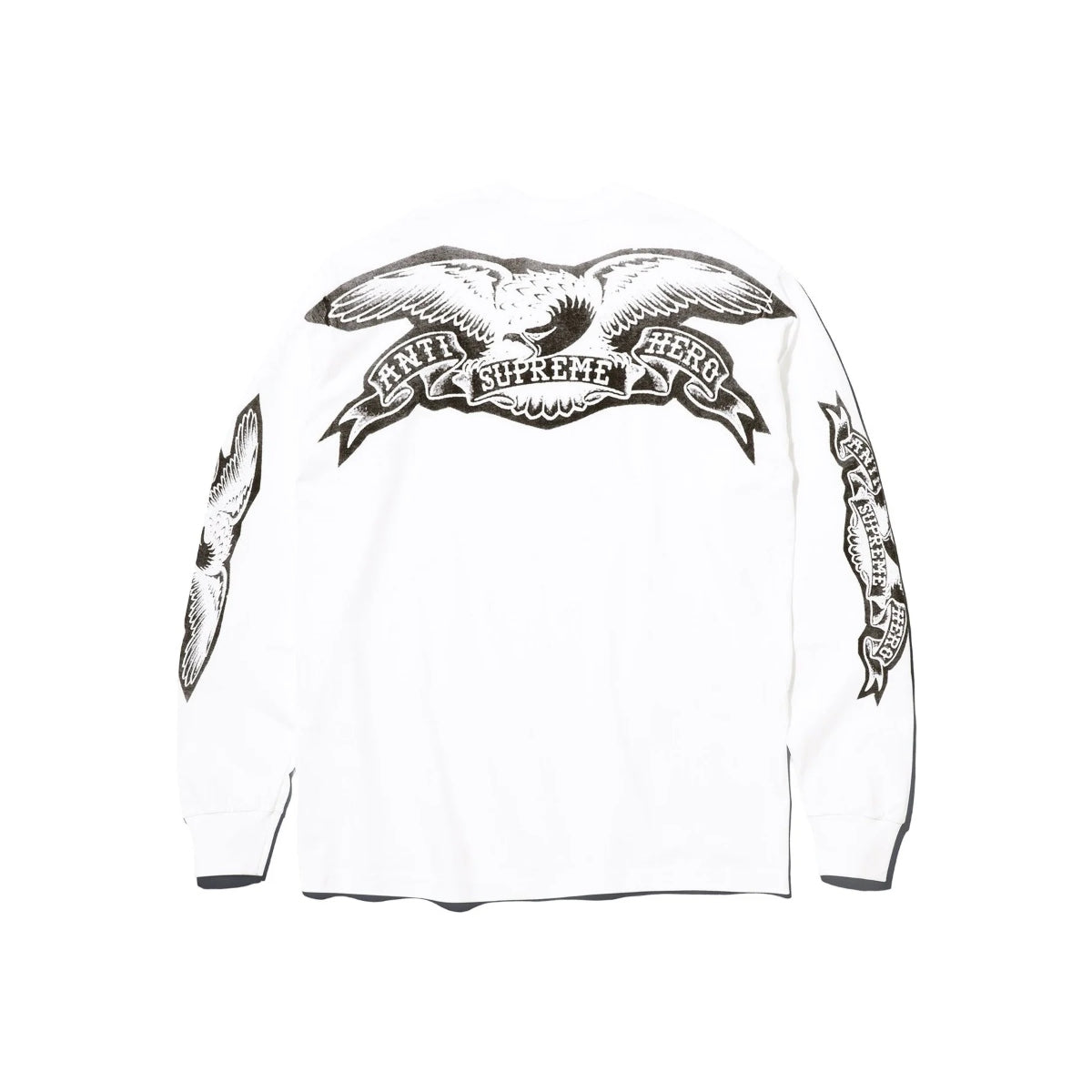 Supreme ANTIHERO Eagle L/S Tee White - Mens