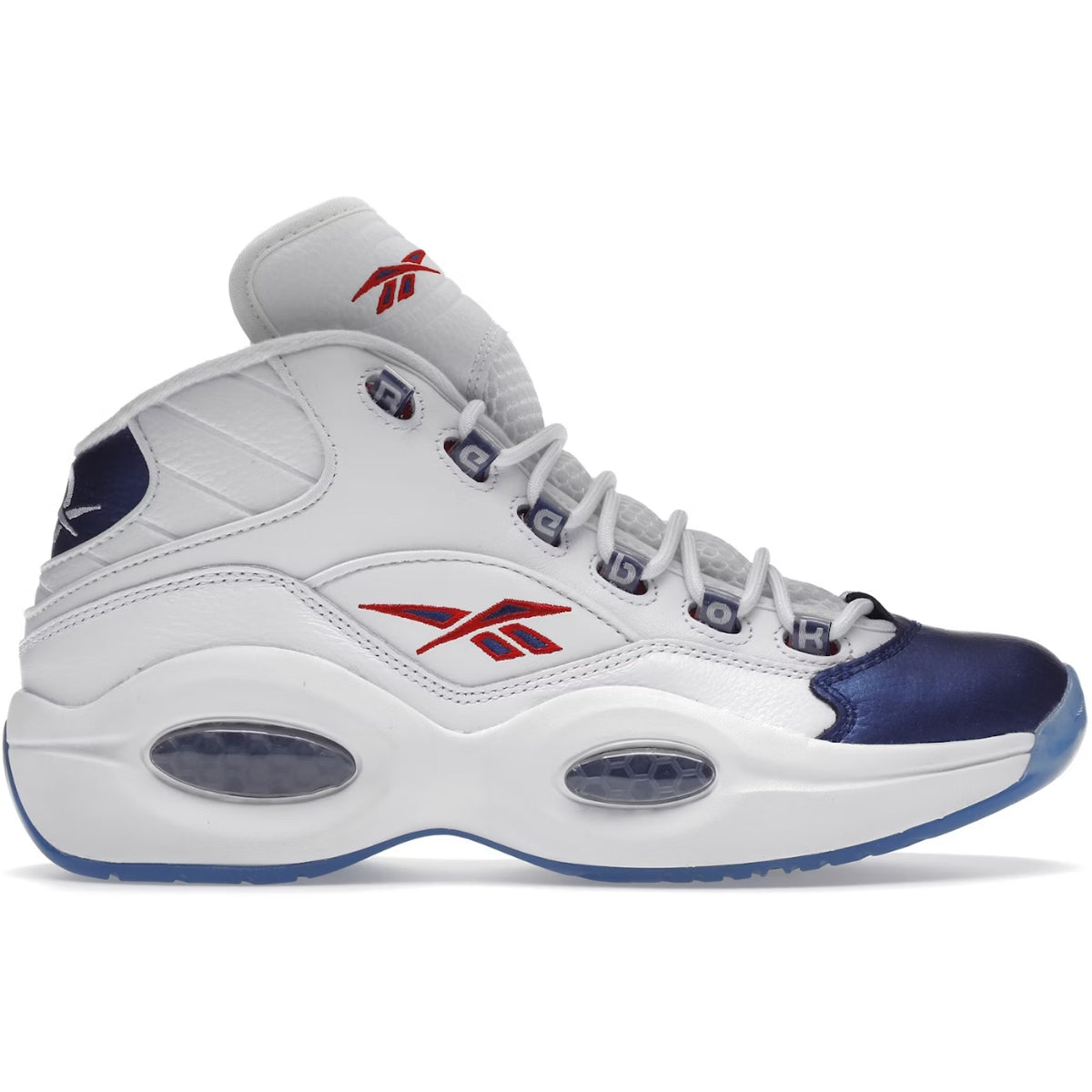 Reebok Question Mid Blue Toe (2022) - Mens
