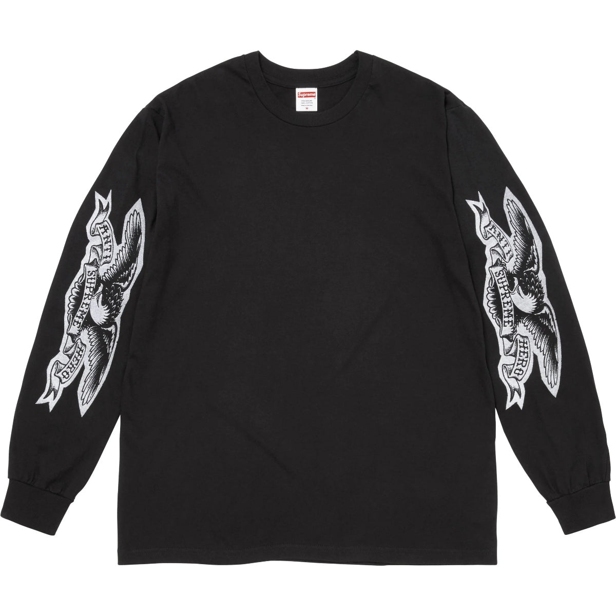 Supreme ANTIHERO Eagle L/S Tee Black - Mens