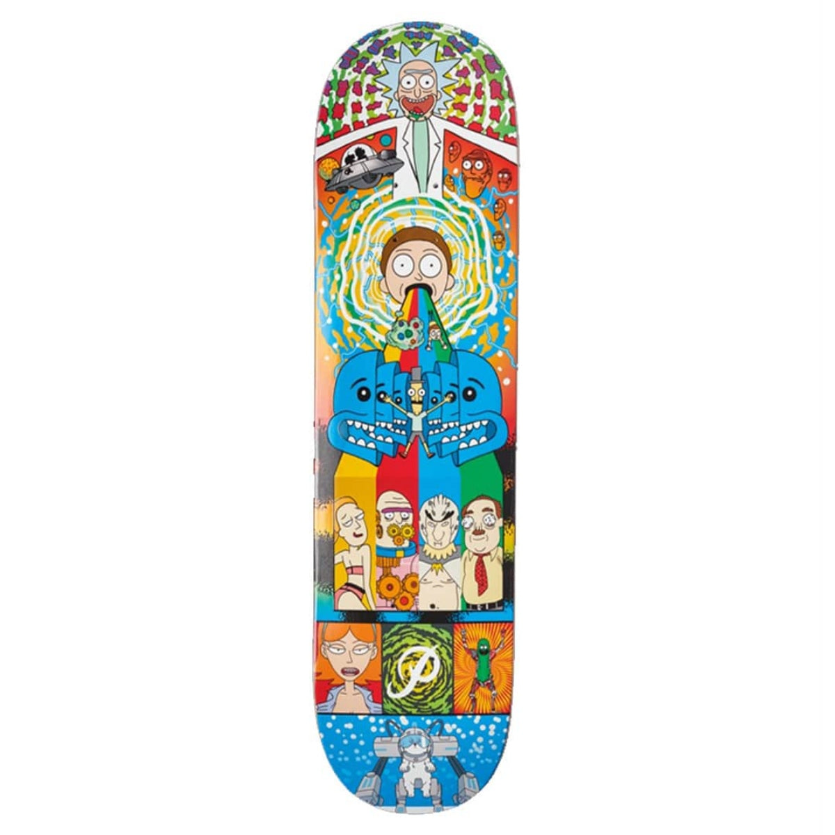 Primitive x Rick & Morty Collage Deck
