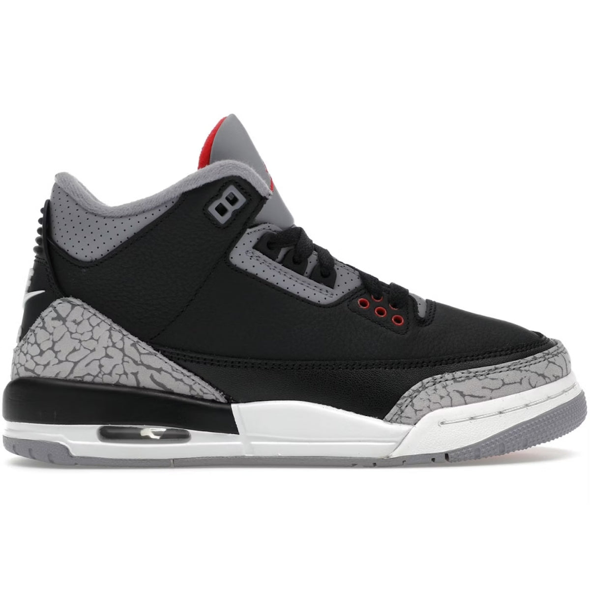 Jordan 3 Retro Black Cement (2024) (GS) - Size 5.5