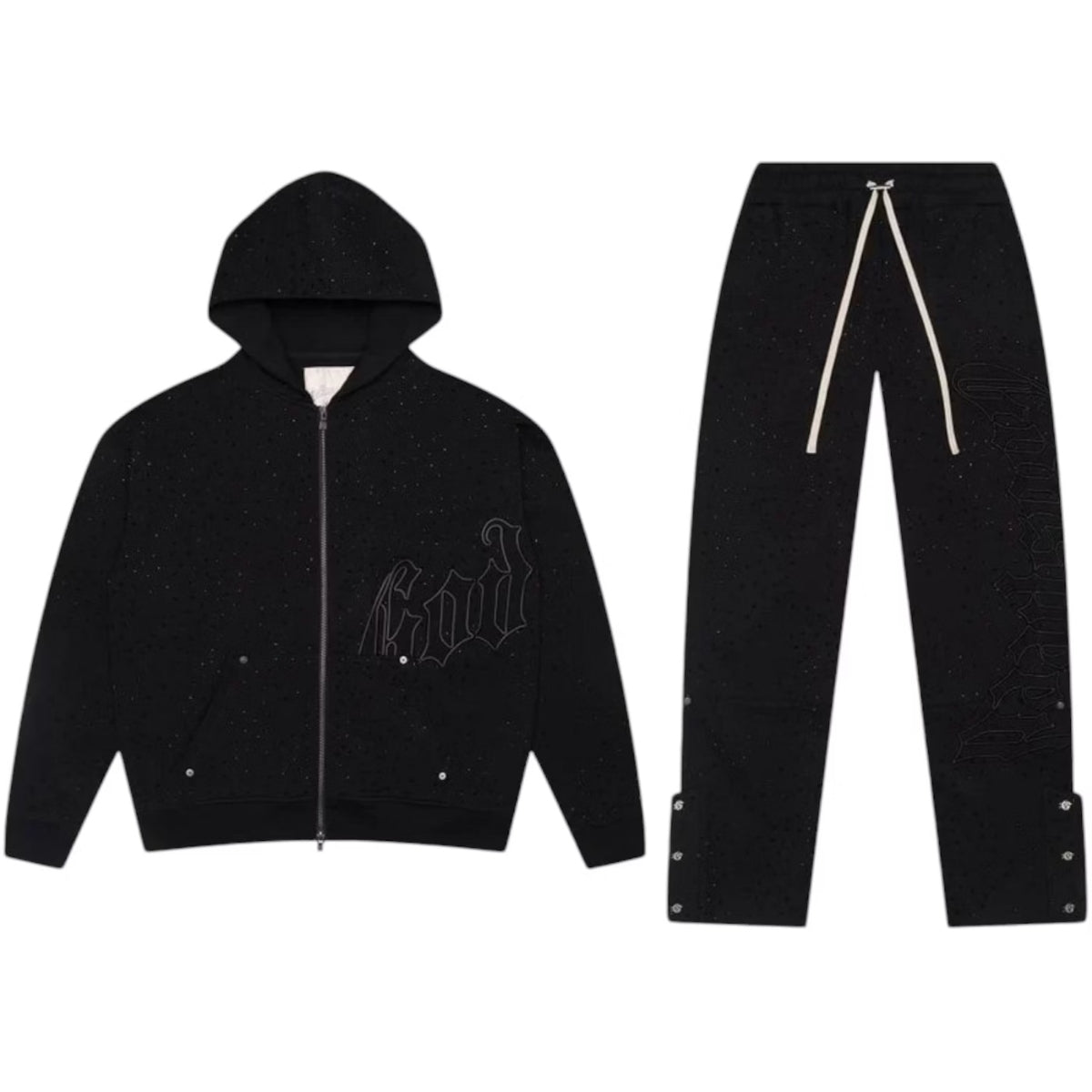Godspeed OG Logo VVS V2 Sweatsuit Black/Black- Mens