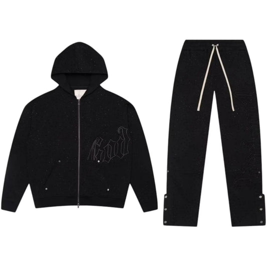 Godspeed OG Logo VVS V2 Sweatsuit Black/Black- Mens