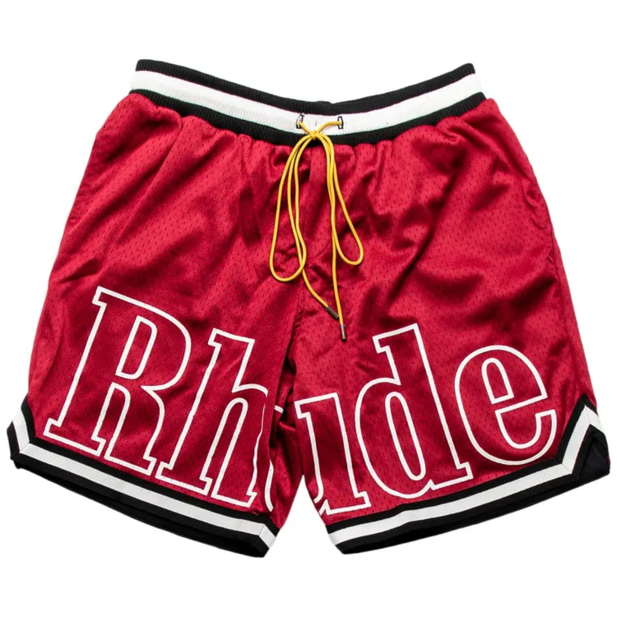 Rhude Court Logo Short Red- Mens
